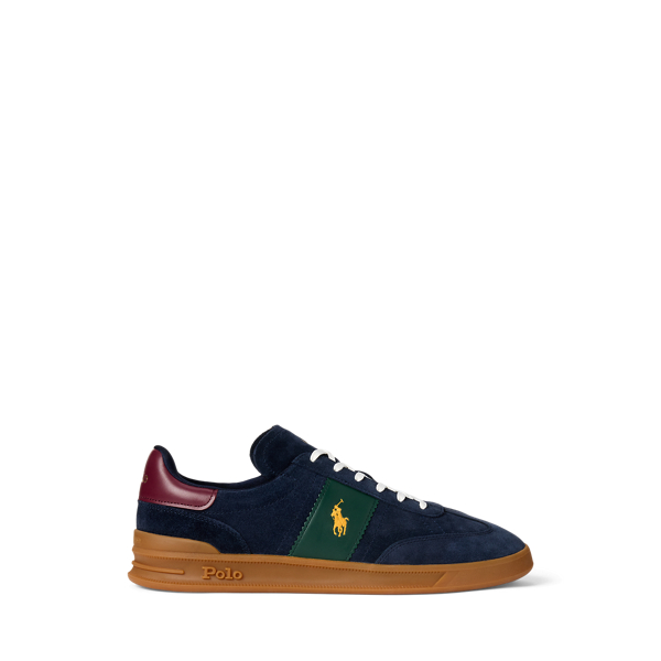 Baskets Heritage Aera en daim - Polo Ralph Lauren - Modalova