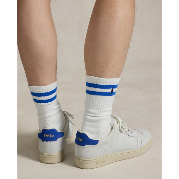 Baskets Court en daim - Polo Sport - Modalova