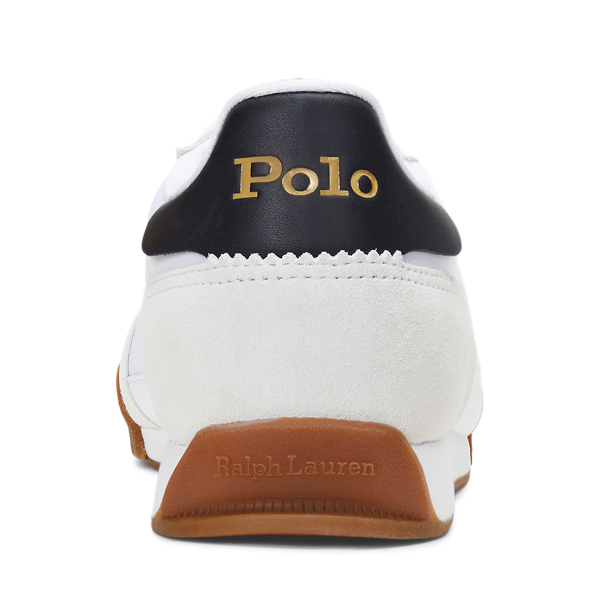 送料関税込 POLO RALPH LAUREN キャンバス&スエード スニーカー Hester スエード & キャンバス スニーカー | ラルフ ローレン