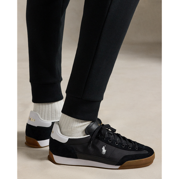 Baskets Hester en daim et toile - Polo Sport - Modalova