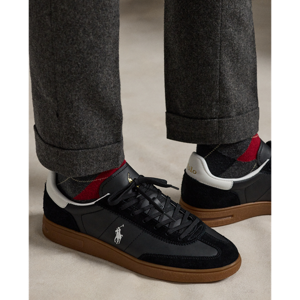 Bedford Leather-Suede Trainer