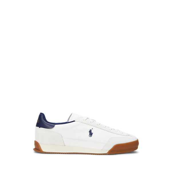 Hester Suede & Canvas Trainer - Polo Sport - Modalova