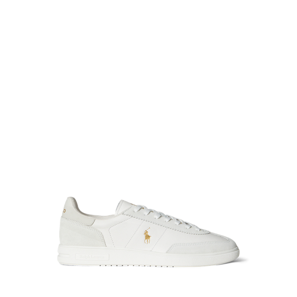 Sneaker Bedford Ralph Lauren in Pelle e Camoscio