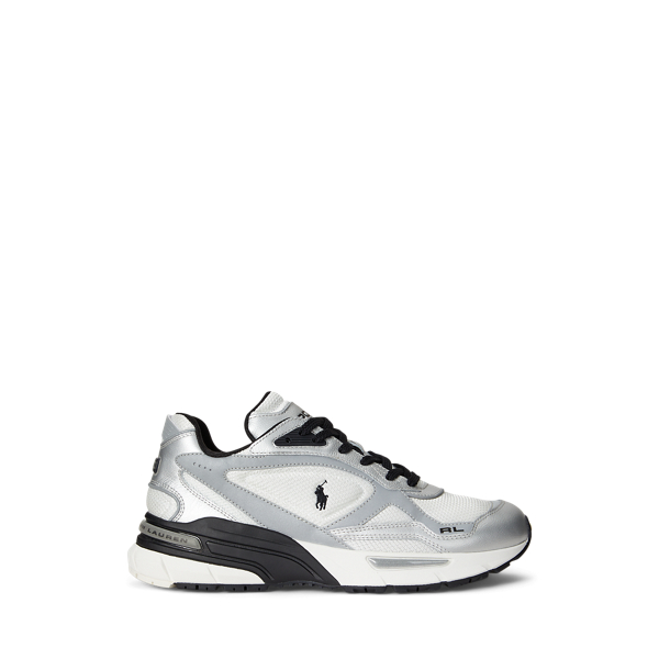 Ralph Lauren Trackster 275 Sneaker In Gray