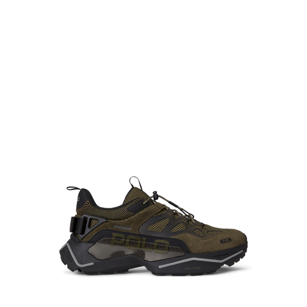 Ralph Lauren Adventure 400 Trail Sneaker In Green