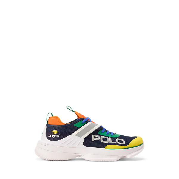 Ralph Lauren Us Open Tech Court Pro Sneaker In Multi