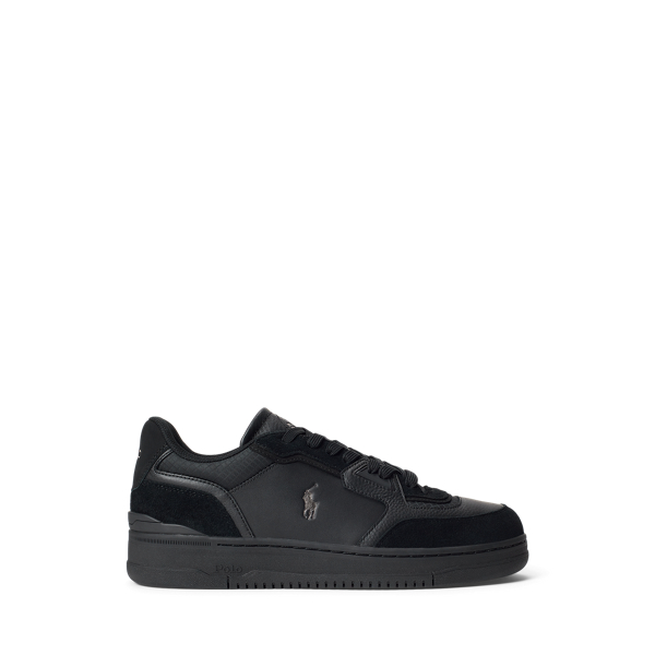Open Masters Leather-Suede Trainers