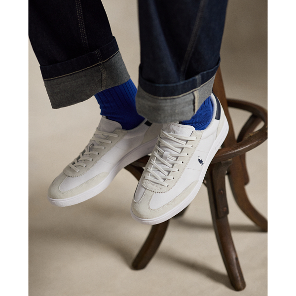 Bedford Leather-Suede Trainer