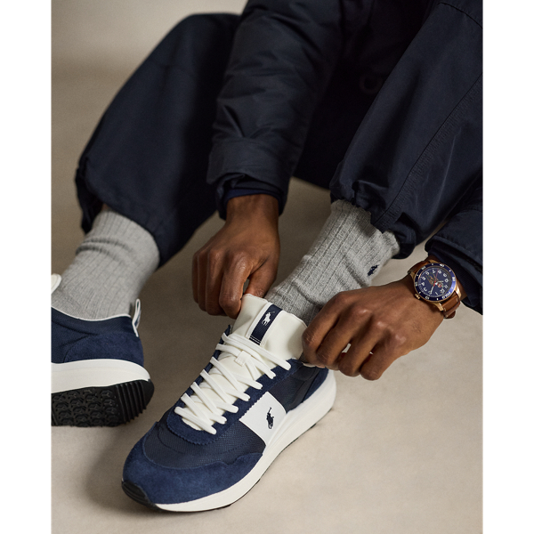 Train 89 Suede and Oxford Trainer