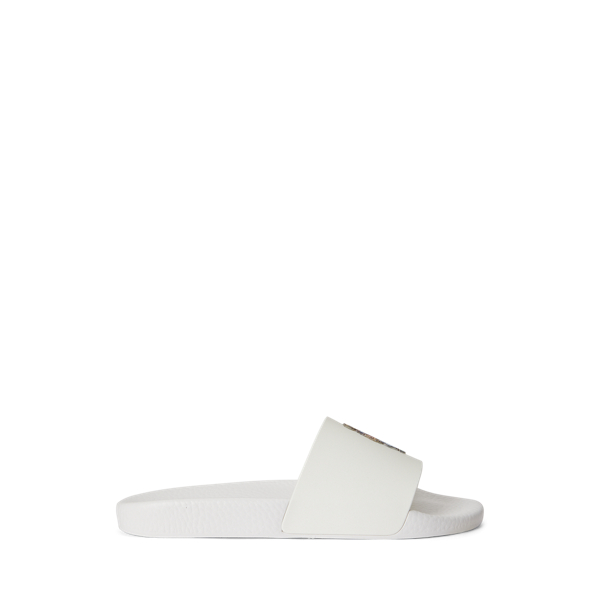 Polo Ralph Lauren Ralph Lauren Polo Bear Slide In White