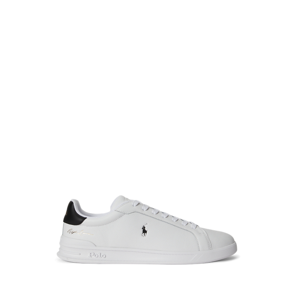 Sneaker Heritage Court II in pelle Ralph Lauren
