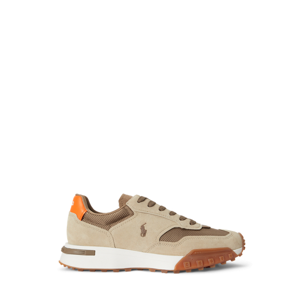 Eldridge Suede-Panelled Trainer