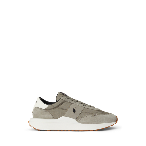 Train 89 Suede-Panelled Trainer