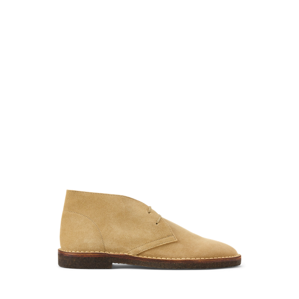 Ralph Lauren Vester Suede Chukka Boot In Brown