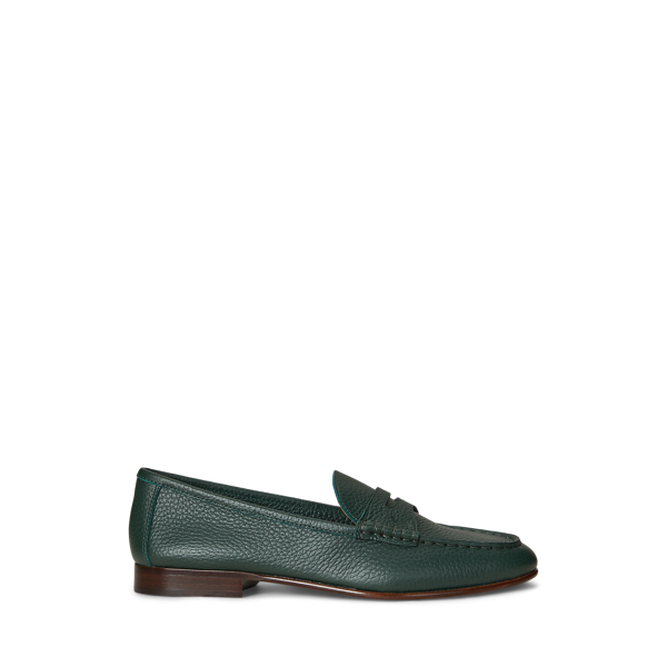 Mocassins penny loafer en cuir chagrin - Polo Ralph Lauren - Modalova