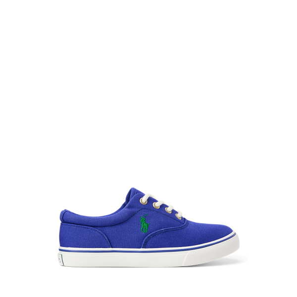 Polo Ralph Lauren Keaton Canvas Sneaker In Royal Blue