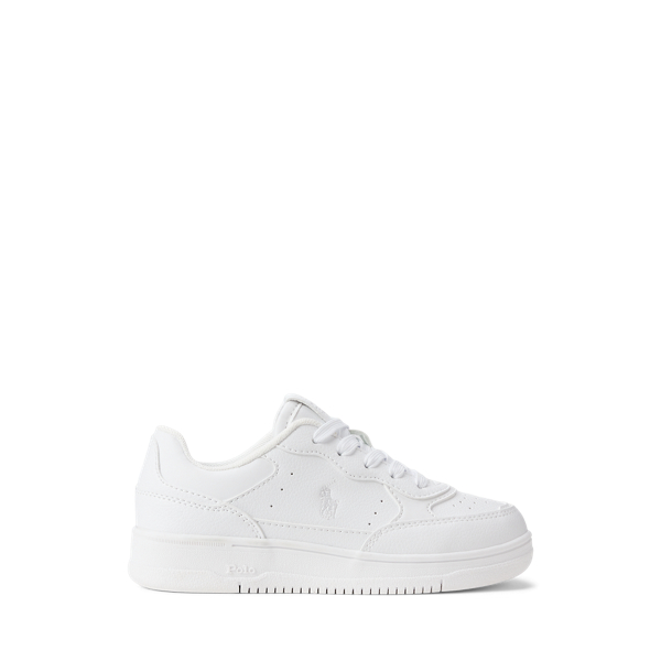 Polo Ralph Lauren Ralph Lauren Masters Court Ii Faux-leather Sneaker In White