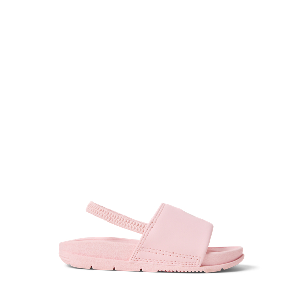 Polo Ralph Lauren Fairview Polo Pony Slide In Hint Of Pink