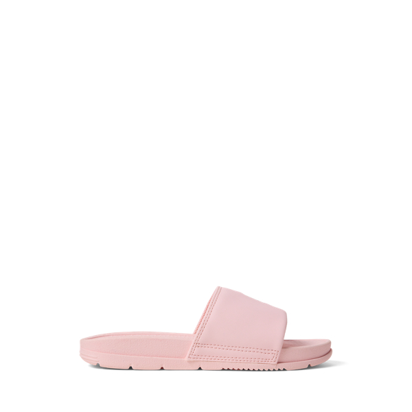 Polo Ralph Lauren Fairview Polo Pony Slide In Hint Of Pink