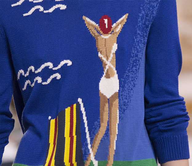 Detail shot of Look 47